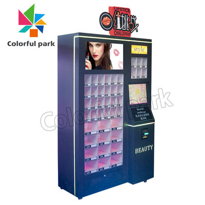 Verificações cosméticas da máquina de venda automática 65 do batom com tela de toque