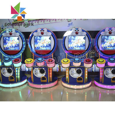 Jogo Arcade Ticket Dispenser Hardware Material do cilindro de Doraemon para 2 jogadores