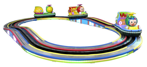 Animais de Mini Roller Coaster Coin Operated Arcade Machines Ride On Train temáticos