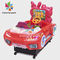 Kitty Car Kiddie Ride Machines animada, máquina 100W de balanço elétrica