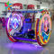 Empurrador Arcade Machine da moeda do teatro carro feliz de gerencio do balanço da cadeira do carro de Leba da roda de 360 graus