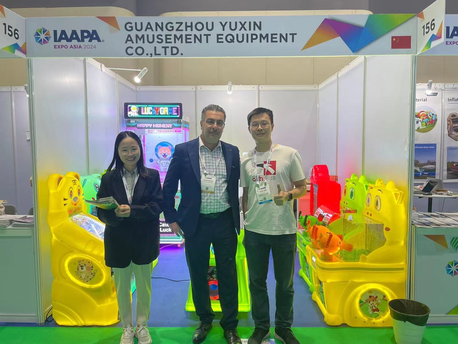 mais recente caso da empresa sobre A exposição da Yuxin Amusement Co., Ltd. na Tailândia foi um grande sucesso, ganhando fãs leais e pedidos de exportação