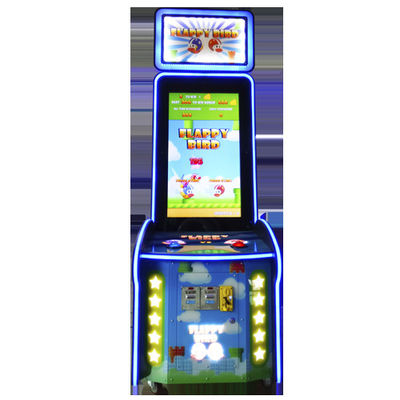 1 imprensa da máquina da loteria da redenção do bilhete do pássaro de Flappy do jogador os bilhetes da vitória do botão