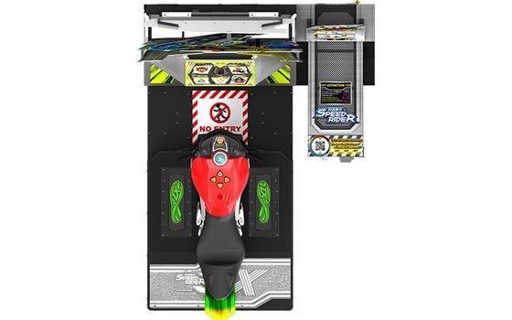 Velocidade do Único-jogador que compete a trilha do GP de Moto, alamedas a fichas de Arcade Machine Used In Shopping