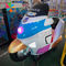 Bicicleta elétrica da polícia das crianças da fibra de vidro, cavalo Op do passeio do Kiddie da moeda 3D