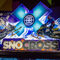 Moto op da neve da cruz da moeda SNO que conduz o jogo de arcada Arcade Machines a fichas do simulador do movimento