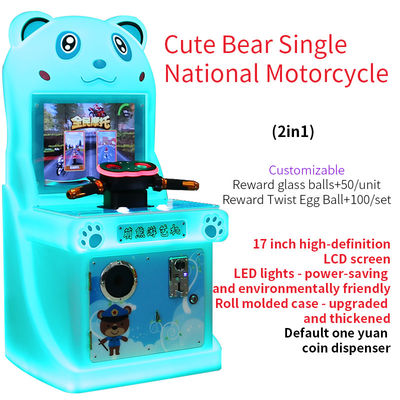 Arcade de corrida máquina de gabinete jogo Moeda Mall Machine National Motorcycle Single Racing Game