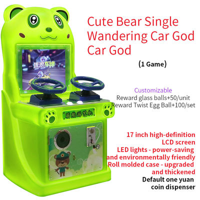máquina de corrida de carros arcade Moeda Mall Machine Crianças carro errante Deus jogo de corrida
