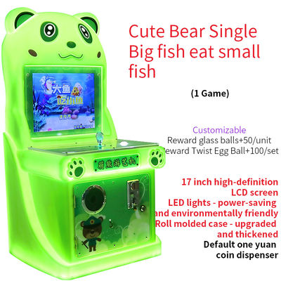 Máquinas de jogos de arcade operadas por moedas Peixe grande comendo peixe pequeno Jogos de jogos operados por joystick