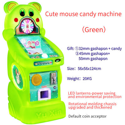 máquina de grabar doces doces jogo de arcade máquina doces ratinho bonito colorido distribuidor de doces