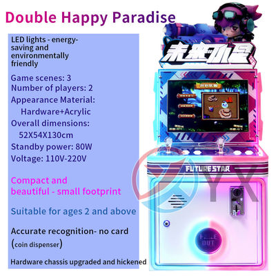 Máquina de jogo de dois jogadores de 19 polegadas