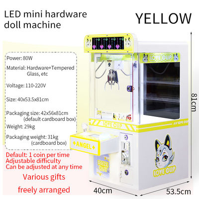 Máquina Arcade de Máquina de Escritório LED com Moeda Amarela