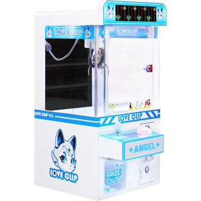 Mini Máquina de Garra LED para Pelúcias Venda Direta da Fábrica - Máquina de Garra com Hardware Azul