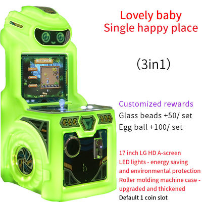 Máquina de Arcade para Crianças com Tela LCD e Jogo a Moeda de 17 Polegadas da Fábrica Fonte