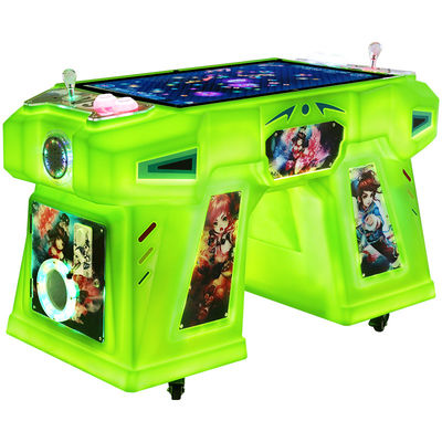 Máquina de jogos de tablet com moedas IFD Green para entretenimento, dispositivo para jogos de dois jogadores