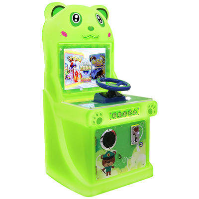 Fábrica de Jogos de Urso Feito com Moedas Competição de Corridas para Crianças Máquina de Jogos Arcade