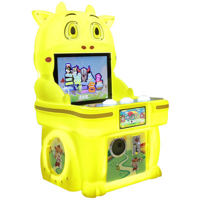 Máquina de Arcade Infantil de 19 Polegadas com Botão Único, Direto da Fábrica