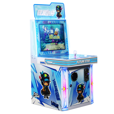 Máquinas automáticas de venda automática de plástico para jogos de entretenimento de moedas para crianças