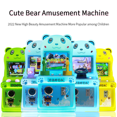 Máquina de Arcade de Vídeo com Joystick e Moeda, para Diversão Individual, Parque de Gelo e Neve 2025, 17 polegadas